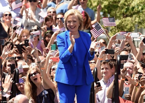 Hillary Clinton (photo credit to- Getty Images)