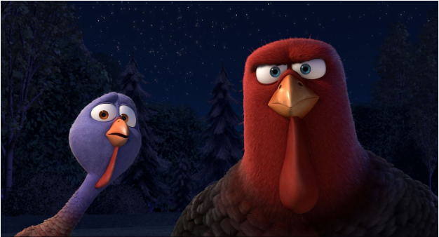 REGGIE (Owen Wilson, left) and JAKE (Woody Harrelson, right) in Relativity Media’s “FREE BIRDS.” Image Courtesy of Relativity Media.