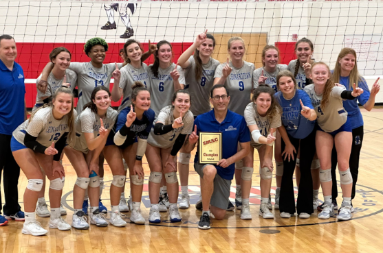 SMAC Title Holding Raider Volleyball Team